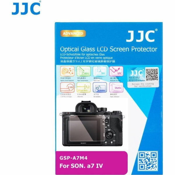 JJC Sluneční clona Krytka LCD GSP-A7M4 sklo