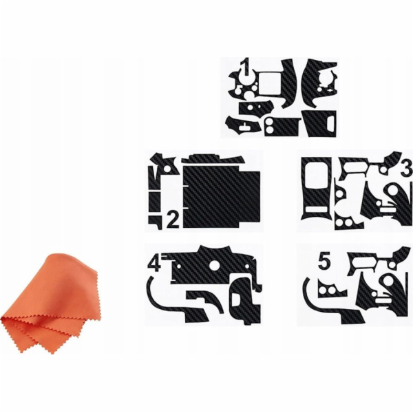 JJC Karbonová vrstva těla fotoaparátu JJC KS-RCF pro Cano...