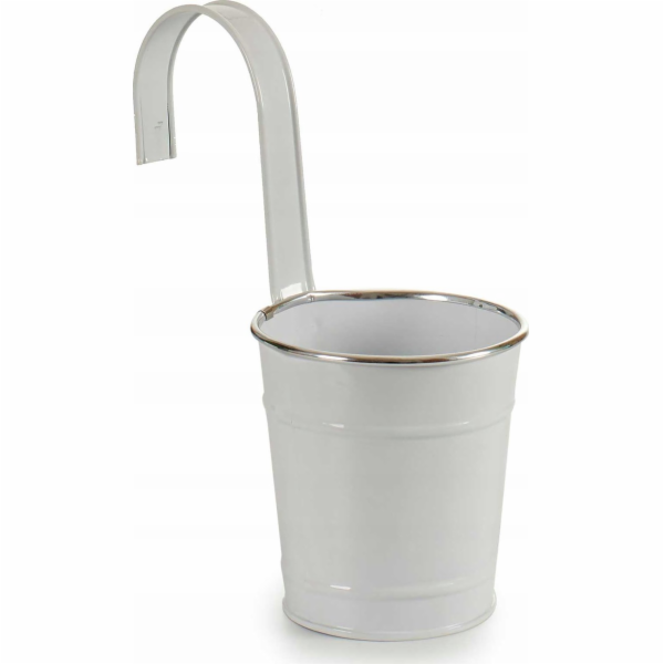 Ibergarden závěsný květináč, plech, bílý, O 13 cm