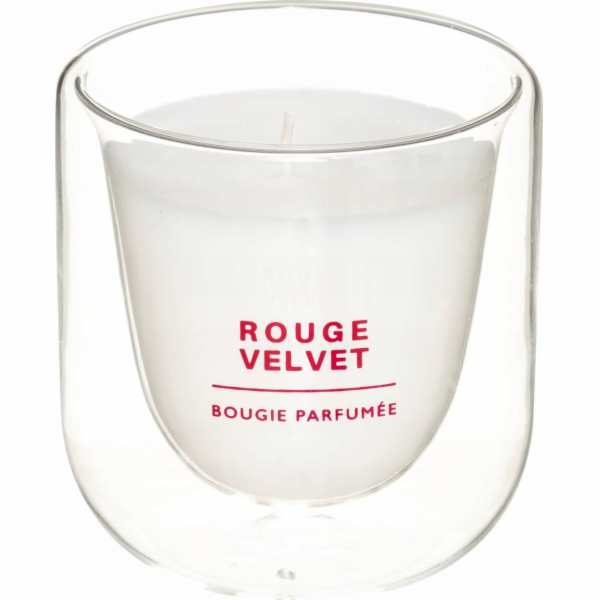 Atmosphera Vonná skleněná svíčka ROUGE VELVET, 130 g