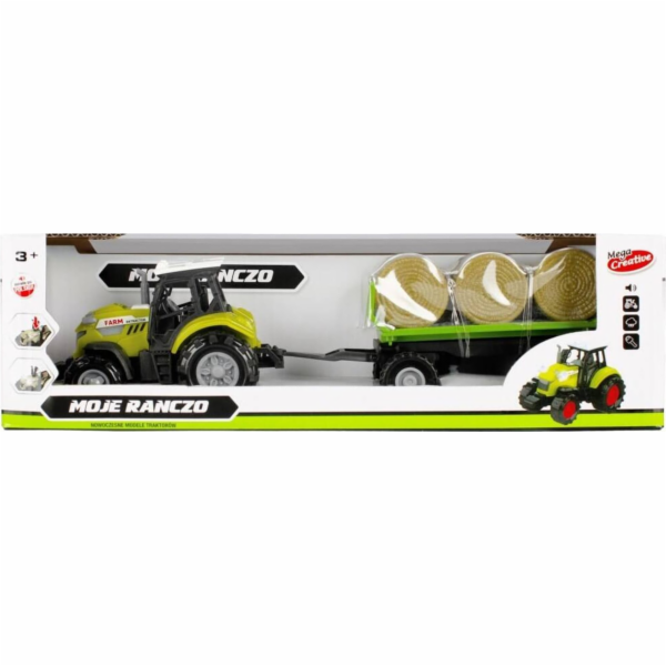Mega Creative TRAKTOR B/O AKC 29X9X8 MOJE RANCZPLPL MC 30/60