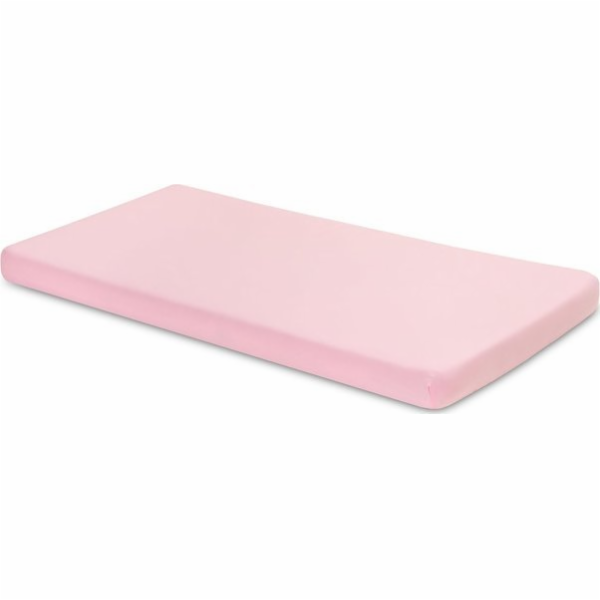 Sensillo Jersey Deluxe růžové prostěradlo 160x80