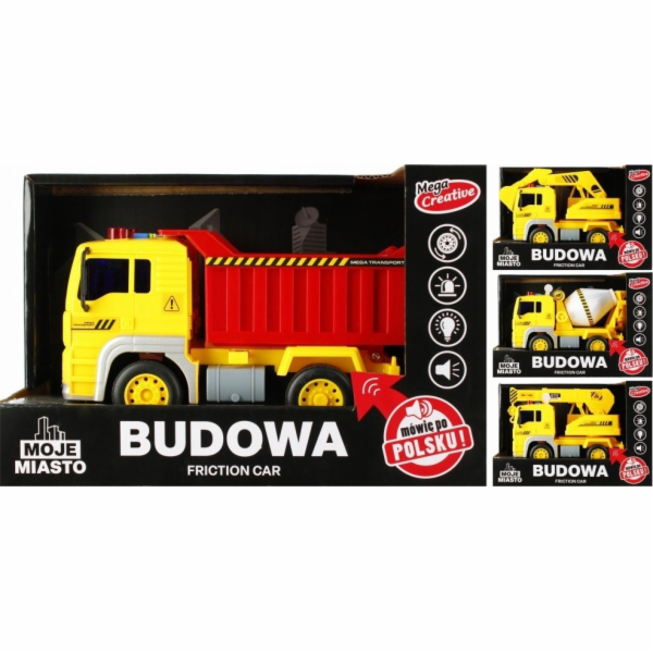 Mega Creative AUTO CIEZAR BUD B/O 24X16X12 MY MIAS PLPL N 36