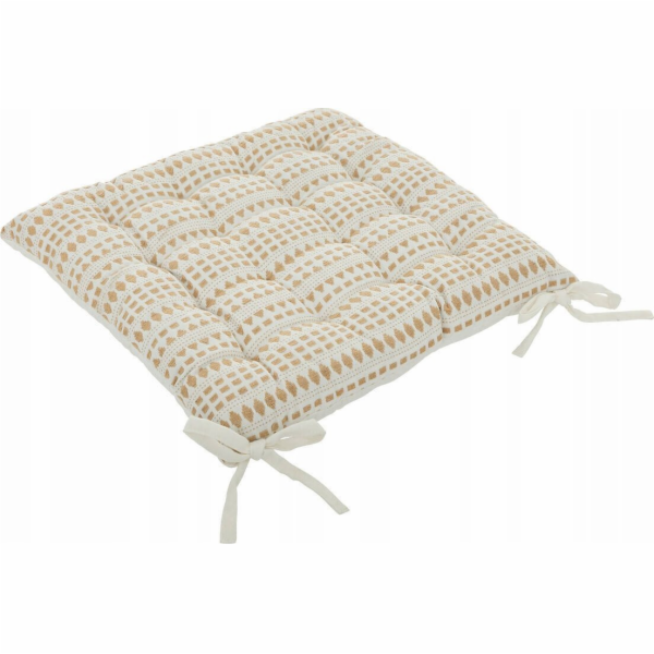 Atmosphera Polštář na židli MICAH Tied, vintage vzor, 38 ...