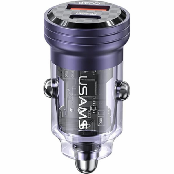 Usams Nabíječka USAMS C35 do auta USB-A+USB-C 45W rychlé ...