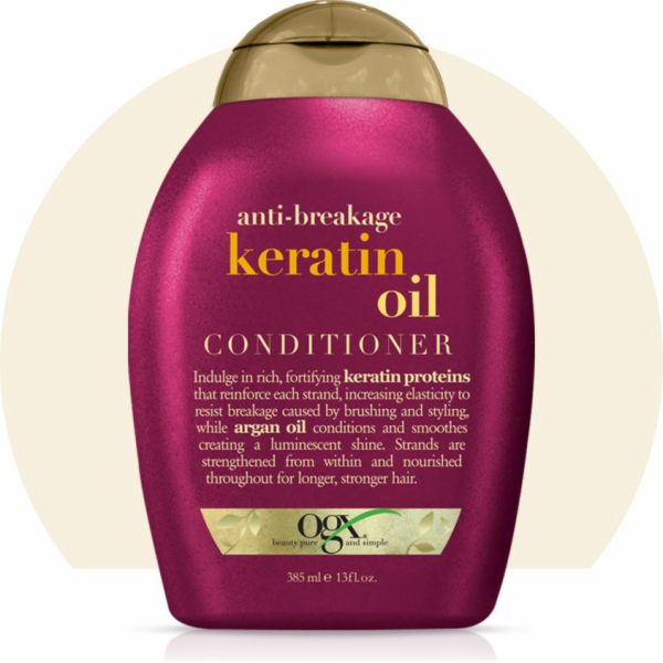 Organix Cosmetix Keratinový olejový kondicionér 385ml