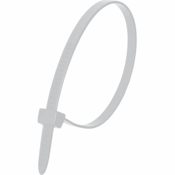Dedra Nylonové stahovací pásky bílé 7,6x370mm (100 ks)