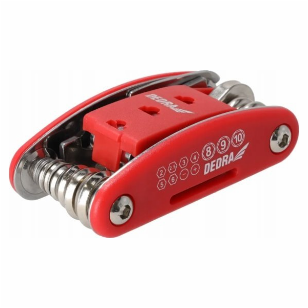 Dedra Sada na opravu jízdních kol Multitool 15dílná, CRV