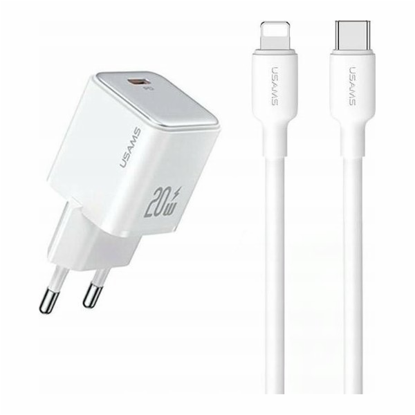Usams Nabíječka USAMS US-CC183 USB-C 20W PD3.0 síťová nab...