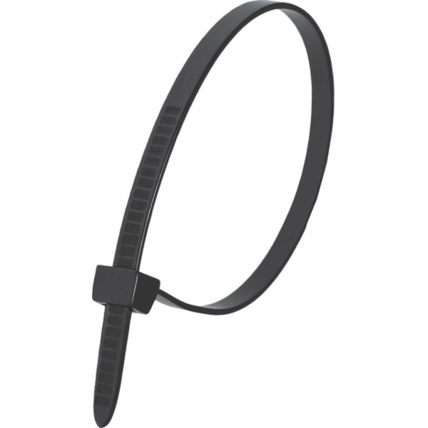 Dedra Nylonové stahovací pásky černé 7,6x370mm (100 ks)