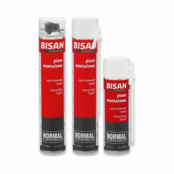Bisan STANDARDNÍ MONTÁŽNÍ PĚNA 750ML (PISTOLE) [12]