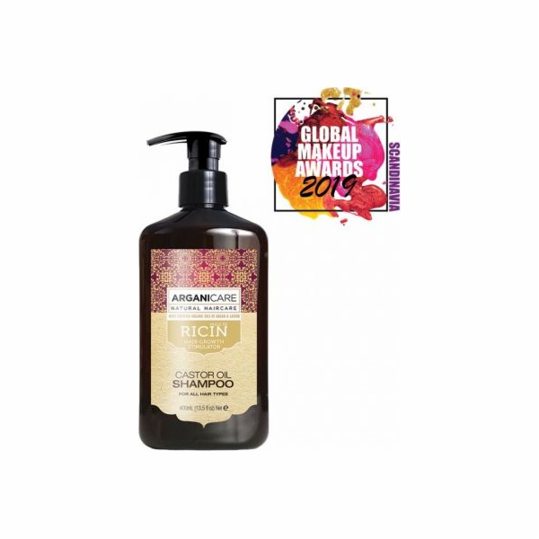 Arganicare Šampon s ricinovým olejem pro stimulaci růstu ...
