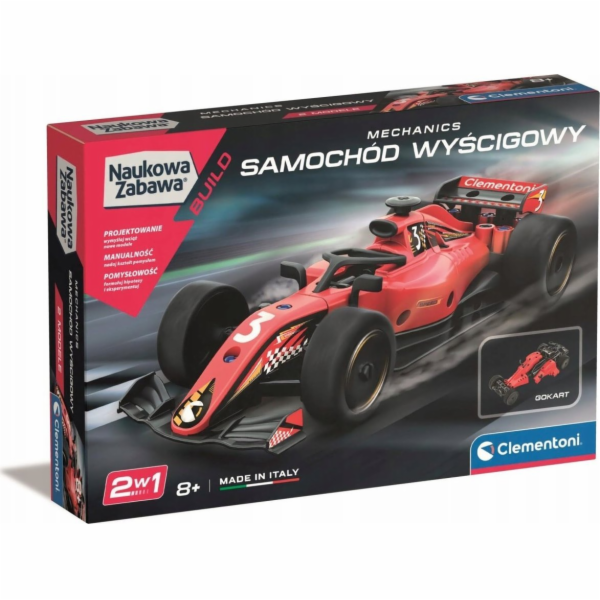 Clementoni Mechanická laboratoř - Stavebnice - Závodní auto