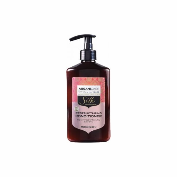 Arganicare Silk kondicionér pro rozčesávání s hedvábím 40...