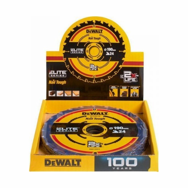 Dewalt ELITE kotouč na kotoučovou pilu na dřevo 190*30 mm...