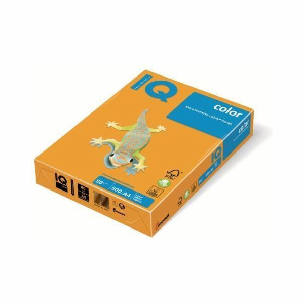 Mondi IQ barevný papír do kopírky A4, 80g, starozlatý, 50...