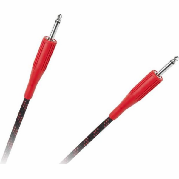 NoName Kabel Jack 6,3 mm - Jack 6,3 mm 5 m červený (KPO27...