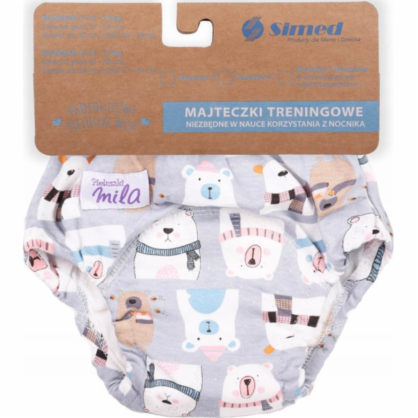 Simed Tréninkové kalhotky Teddy Bear 12-14 kg, 1 ks.