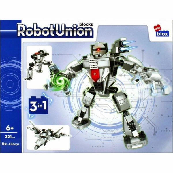 ALLEBLOX Stavební bloky Robot ALLEBOX