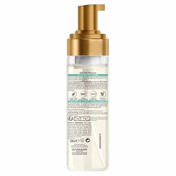 Garnier Ambre Solaire Natural Bronzer Self Tan Mousse (UN...