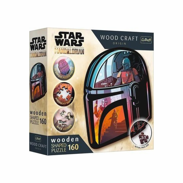 Trefl Wooden Puzzle 160 The Mandalorian TREFL