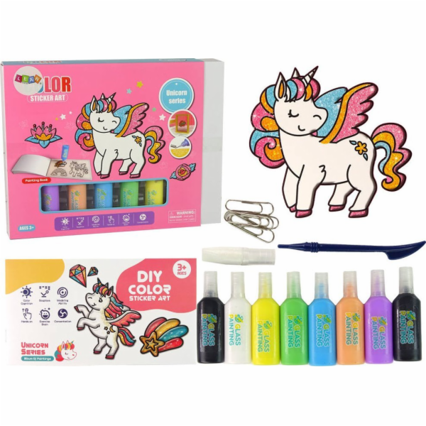 TRITON Samolepky na nábytek s jednorožcem od LeanToys, 8 ...