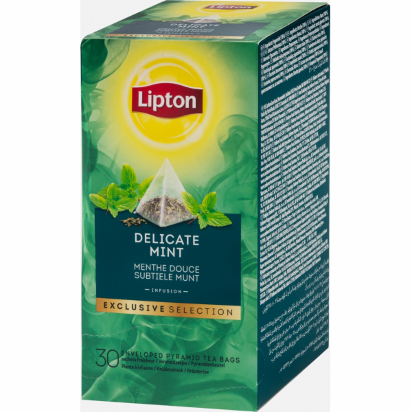Lipton Čaj LIPTON, pyramidy, Exkluzivní výběr, máta, 25 s...
