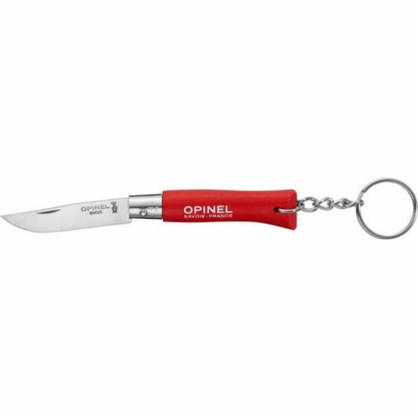 Opinel Opinel Knife Colorama 04 Red Keychain