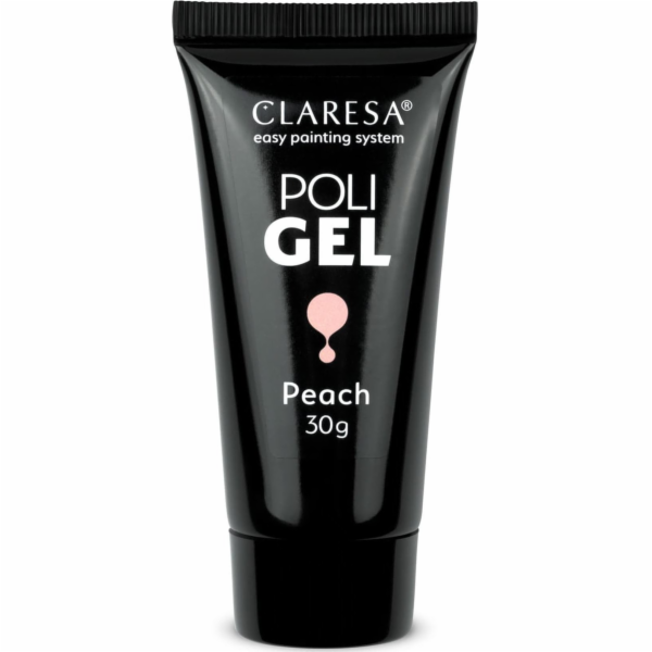Claresa Gel na nehty CLARESA Poli - broskvový 30g