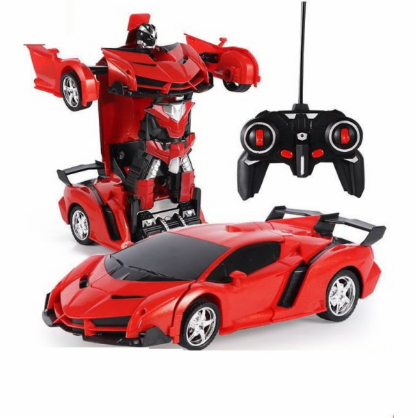 LeanToys Auto Robot 2v1 Dálkové ovládání R/C Světlo Zvuk ...