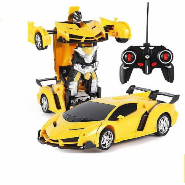 LeanToys Auto Robot 2v1 Dálkové ovládání R/C Světlo Zvuk ...