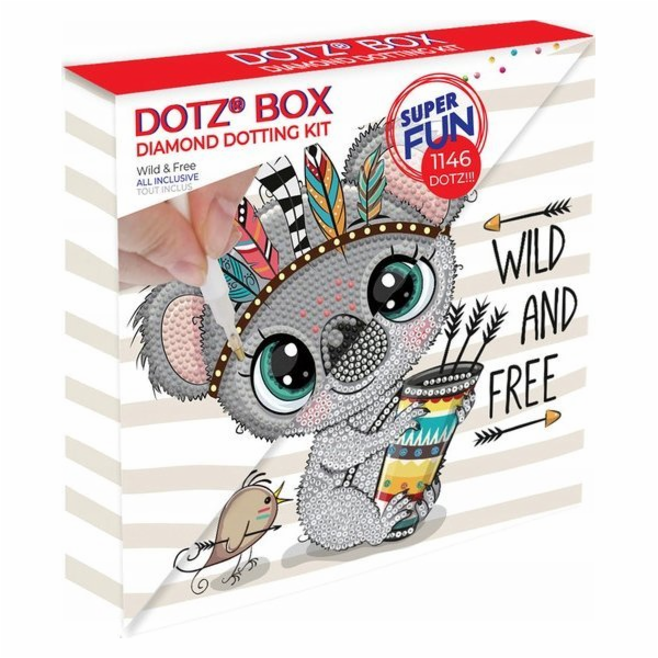 DIAMOND DOTZ DIAMOND DOTZ DOTZ BOX WILD AND FREE