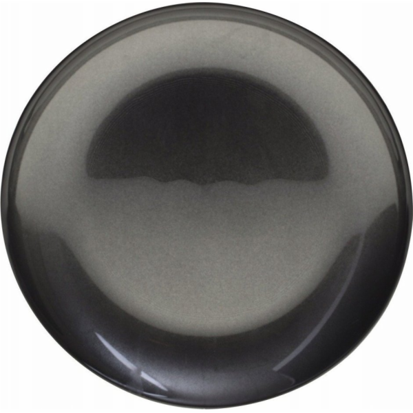 Secret de Gourmet Dezertní talíř ANIA BLACK, sklo, O 21 c...