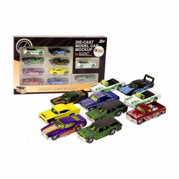 LeanToys Sada pružin do auta 1:64, kovová, 10 dílků