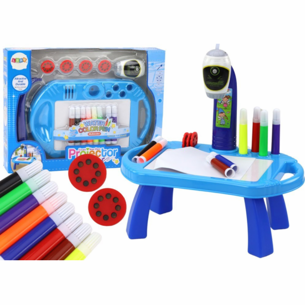 LeanToys Projektor pro kreslicí stůl modrý