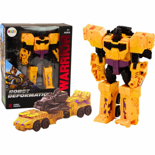 LeanToys Robot Tank se zbraní 2 v 1 Transformace X-Warrio...