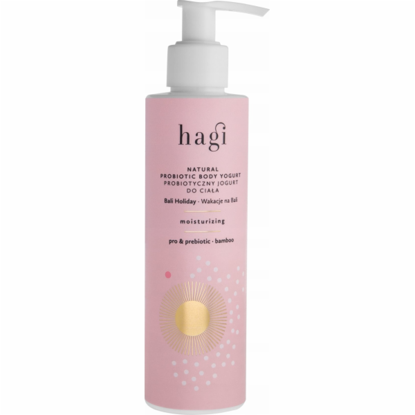 Hagi Probiotický tělový jogurt Dovolená na Bali, 200 ml