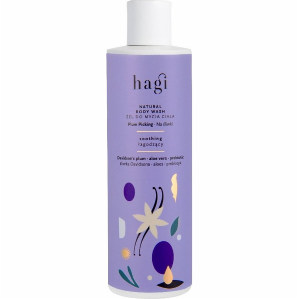 Hagi , Sprchový gel na tělo s příchutí švestek, 300 ml