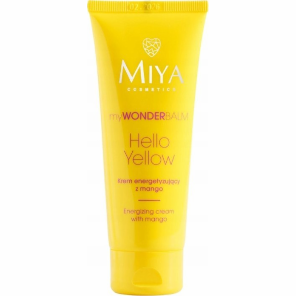 Miya myWONDERBALM Hello Yello Energizující mangový krém 75ml