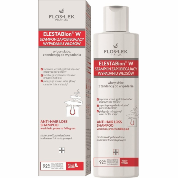Floslek ELESTABion W šampon proti vypadávání vlasů 225ml