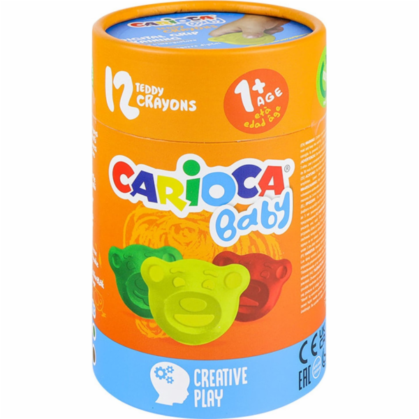 Carioca Pastelky Baby Bears pro děti 1+ 12 kusů (43957) 1...