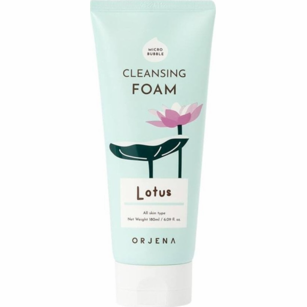 Orjena Čisticí pěna Lotus Čisticí pěna na obličej 180ml