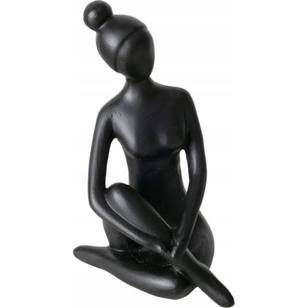 Boltze Dekorativní figurka Yoga, žena, 10 cm