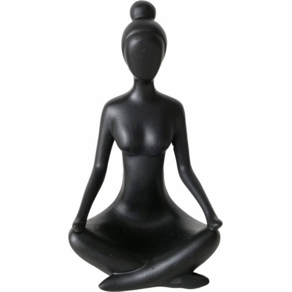 Boltze Dekorativní figurka Yoga, žena, 10 cm