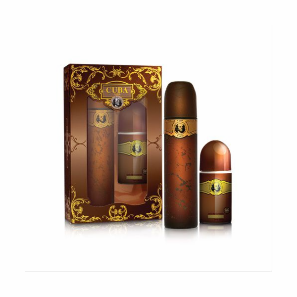Cuba SET CUBA ORIGINAL Cuba Gold EDT sprej 100ml + nealko...