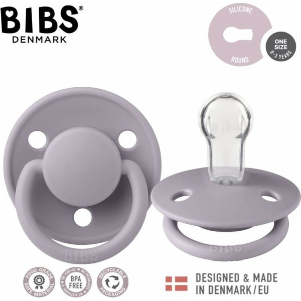Bibs Bryndáčky DE LUX FOSSIL GREY Silikonový dudlík JEDNA...
