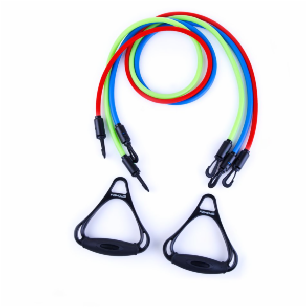 Spokey Tubing Backer II různé úrovně odporu v vícebarevné...