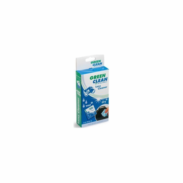 Green Clean Sada mokrých a suchých utěrek - 10 ks.