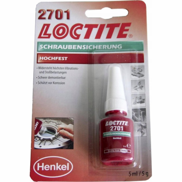 Loctite Anaerobní lepidlo na závity 2701 5ml