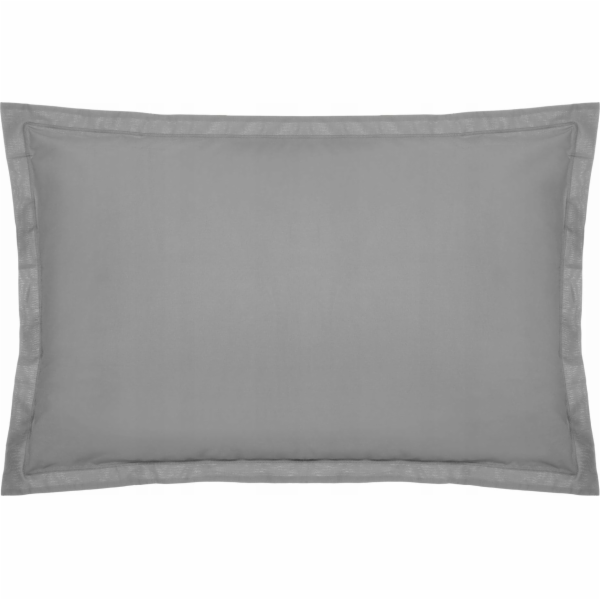 Atmosphera Bavlněný povlak na polštář , 50 x 70 cm, šedý